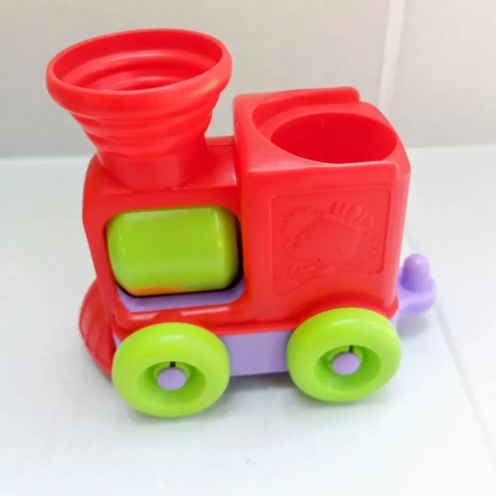 Fisher Price Silly Safari Rattle & Roll Animal Train-2015-DMC44-No Peg Pals